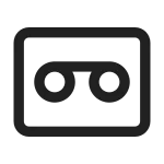 Voicemail SVG Icon
